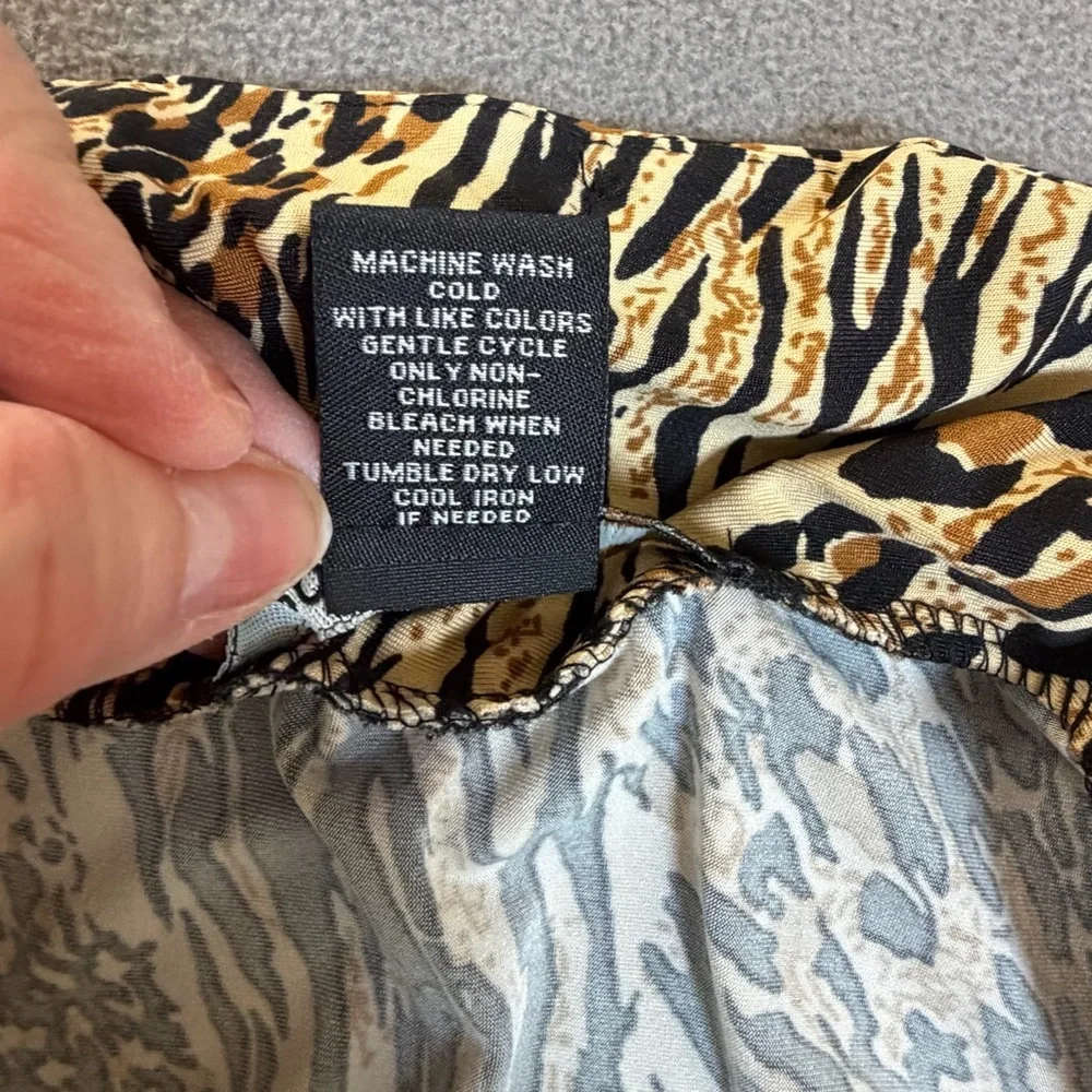 Robert Louis Women’s Long/Maxi Animal Print Skirt- Stretch- Size XL- Like New - Picture 8 of 8